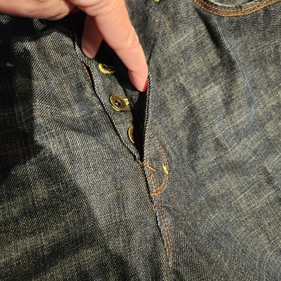 NWT GAP premium Low Rise Straight button fly jeans size 38x32. - Picture 8 of 10